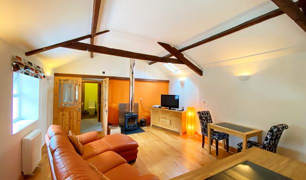 Lounge area at the The Upper Stables, Torquay, Devon
