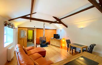 Lounge area at the The Upper Stables, Torquay, Devon
