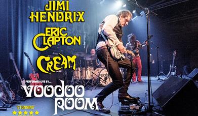 Voodoo Room - A Tribute to Hendrix, Clapton and Cream, Palace Theatre, Paignton, Devon