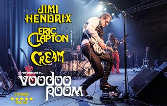 Voodoo Room - A Tribute to Hendrix, Clapton and Cream, Palace Theatre, Paignton, Devon