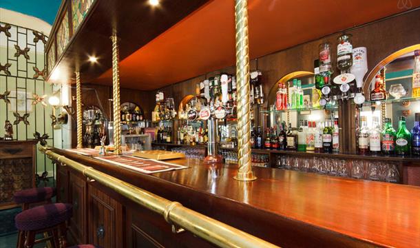 Bar at Hotel Balmoral, Torquay, Devon