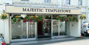 Entrance at The Templestowe Hotel, Torquay, Devon