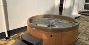 Hot tub at Babbacombe Hall, Torquay, Devon