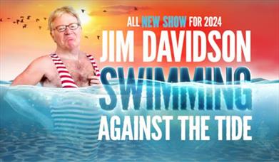 Jim Davidson swimming against the tide, babbacombe theatre, Torquay