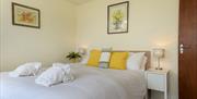 Bedroom, The Pink Bungalow, Paignton, Devon