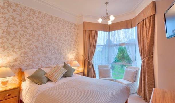 Bedroom at Avron House, Torquay, Devon