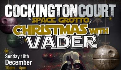 Christmas with Vader, Cockington Court, Torquay, Devon