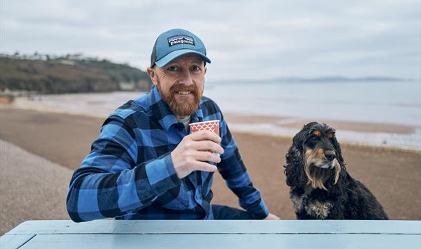 A man’s best friend is his dog, and the new healthy canine menu is a big hit with four-legged customers at the Broadsands Venus Café !
Picture taken a