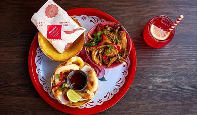 Summer Lunch Set Menu - Thai Calamiri, Ginger Stir Fry Roti and Nam Dang Manao