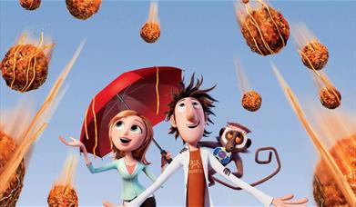 To celebrate a rich selection of food-based events hosted at Woolwich Works this summer, Family Film Club will be showing 'Cloudy with a Chance of Mea