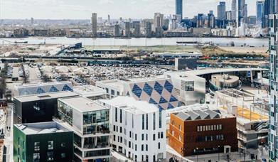 Discover the extraordinary architecture of Design District and Greenwich Peninsula