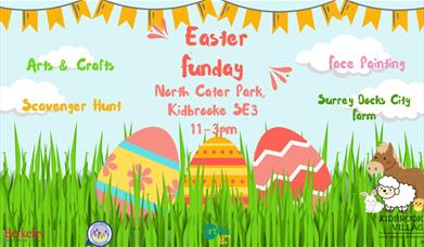 Come along to the Easter Fun Day at Kidbrooke Village for a fun-filled family outing
