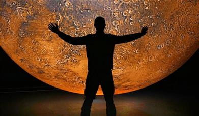 A closing evening of Mars for a one-off event featuring artist Luke Jerram and London’s leading Mars experts