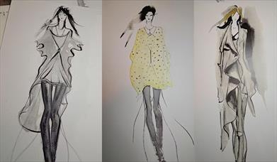 Bring your fashion ideas to life at this fun, beginner-friendly illustration session led by fashion designer and educator Silja Manninen