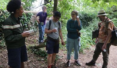 Frances Calliste in Severndroog Woods