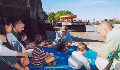 a walk along the river path with regular stops to learn about stories of global Greenwich