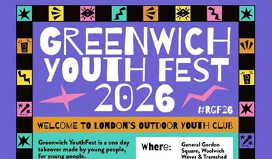 Greenwich YouthFest is a one day takeover by young people, for young people!