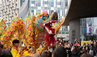 This Lunar New Year, let Greenwich Peninsula be your gateway to a vibrant celebration of East and Southeast Culture