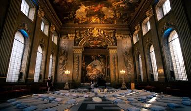 Experience deep listening, rest and reflection in the extraordinary surroundings of the Painted Hall