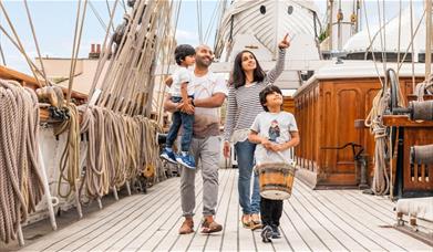 It's all happening on board Cutty Sark this May half term - discover the fun family activities you can enjoy on the iconic tea clipper 