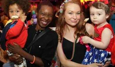 Enjoy a Flower Power-themed Mother's Day rave with the original family rave