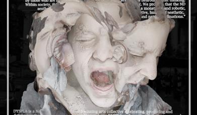 DYSPLA aims to showcase the intersectionality of contemporary art and disability aesthetics