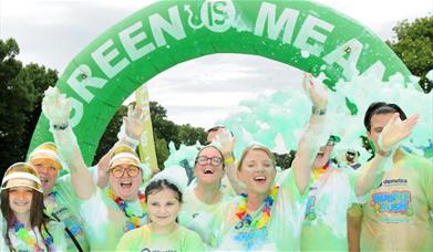 Bubble Rush is back for it's 10th year for Demelza!