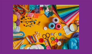 This half-term, join Woolwich Works for a creative crafternoon session