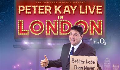 Peter Kay is back at The O2!
