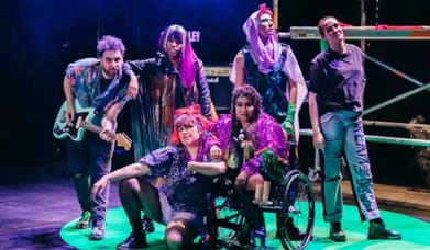 Punk Aley is a loud, wild and unapologetic joyride of live original punk music and high energy dance
