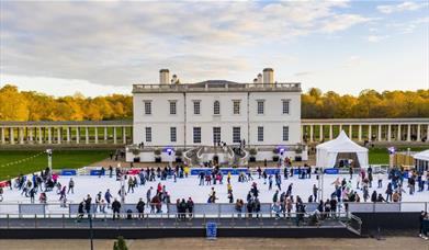 Come along to the Queen's House for a festive family day out featuring face painting, craft workshops, ice skating and classic carols