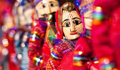 Celebration of a vibrant and colourful lifestyle with music and dance from the enchanting Rajasthan region of India