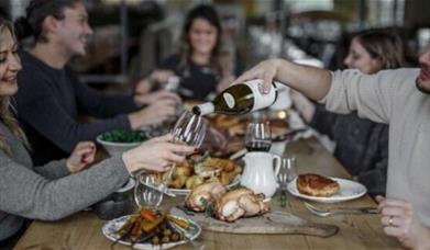 Enjoy a feast fit for a Queen at Enderby House