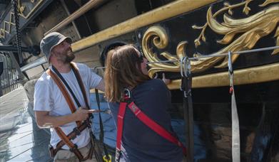 Come onboard and have a chat with the team who care for and conserve Cutty Sark