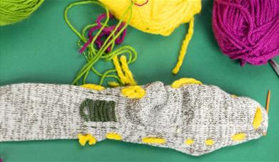 Sock Mending with Celia Pym