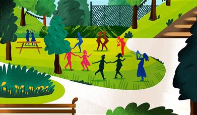 An afternoon of family friendly performances, workshops, games and community fun