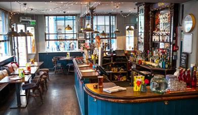 A perfect pitstop for a pint and proper British seasonal pub food