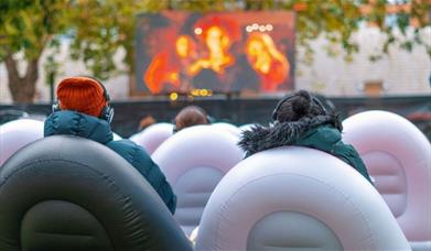 The ultimate open-air movie experience! 
Vision Cinema Royal Arsenal Riverside, Woolwich