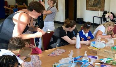 A FREE drop-in workshop making decorations for Woolwich Carnival