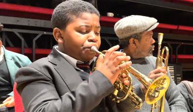 Young musicians deliver an hour long concert at Tramshed, Woolwich