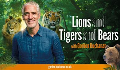 Award-winning wildlife photographer and filmmaker Gordon Buchanan will hit the road in 2025 with his biggest ever live tour – Lions and Tigers and Bea