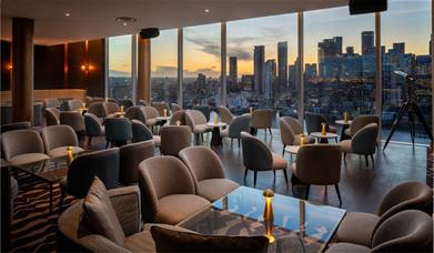 Eighteen Sky Bar is an elegant and enigmatic cocktail lounge offering exclusive and luxurious private dining experience