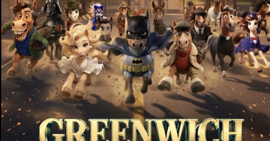 The 13th London Pantomime Horse Race - TV/Movie Icons edition
