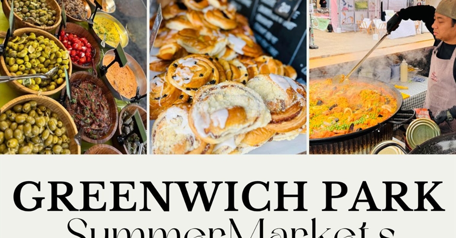 Summer Weekend Markets at Greenwich Park