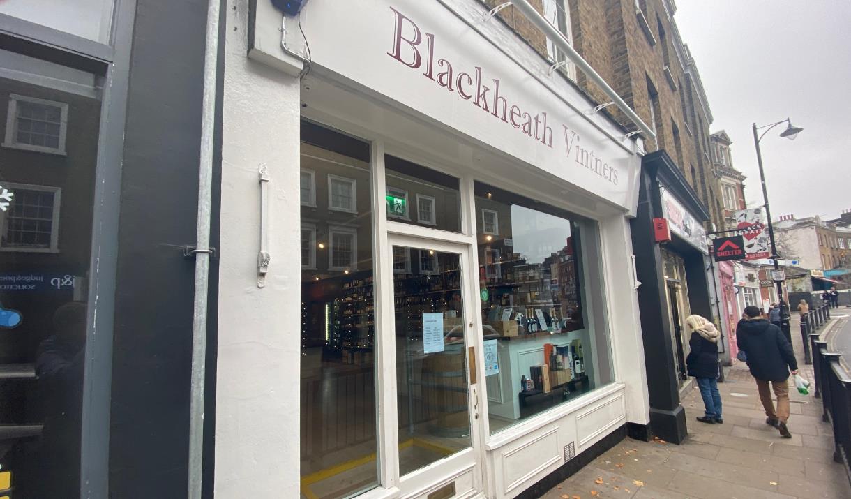 A good looking shop front, with windows showing a wonderful selection of products inside.