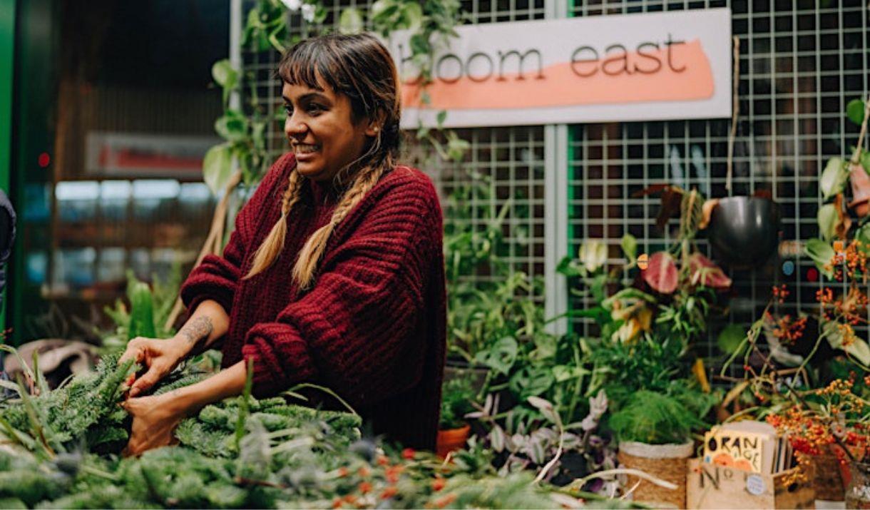 Come and make a stunning dried floral wreath with Design District resident, Bloom East