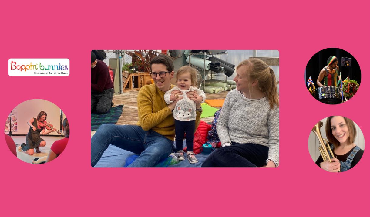 An award winning interactive music show for babies, toddlers & families!