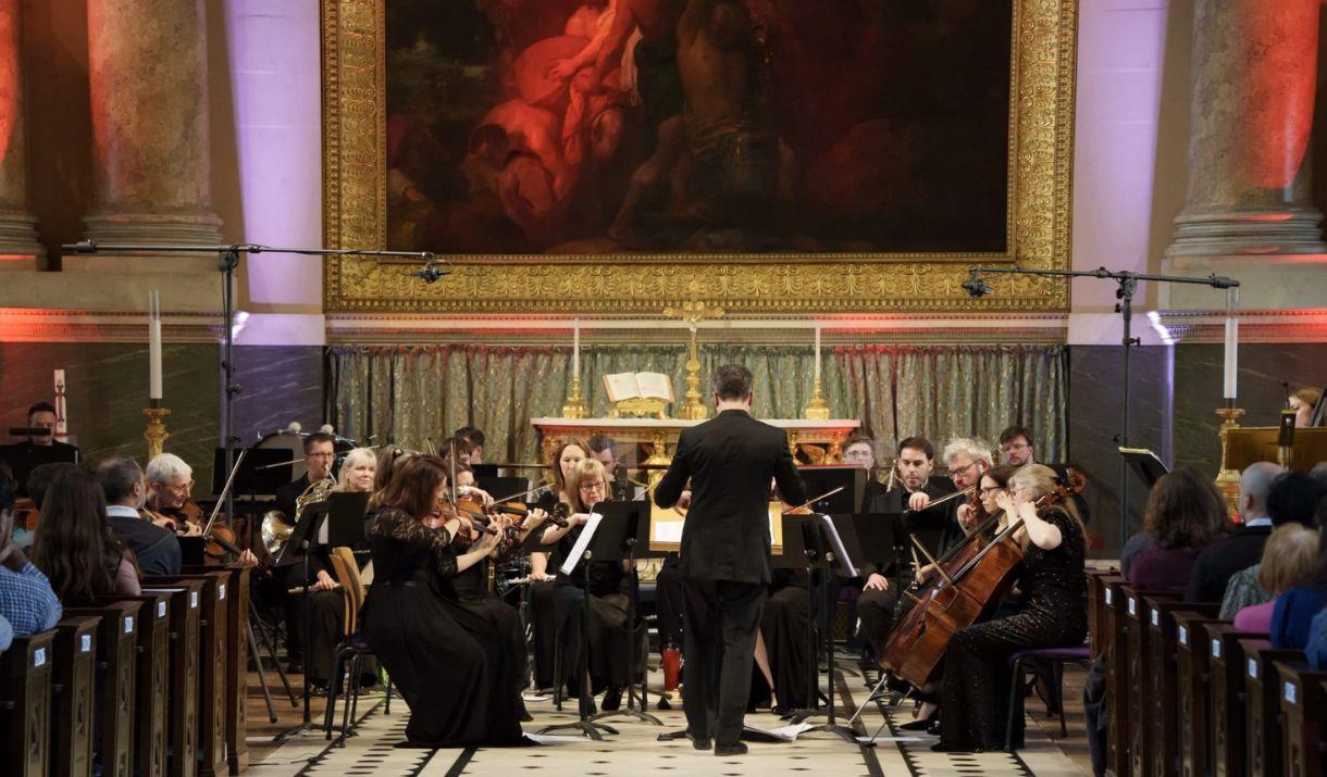 An evening of unforgettable film music in the Chapel of St Peter & St Paul, in partnership with Docklands Sinfonia