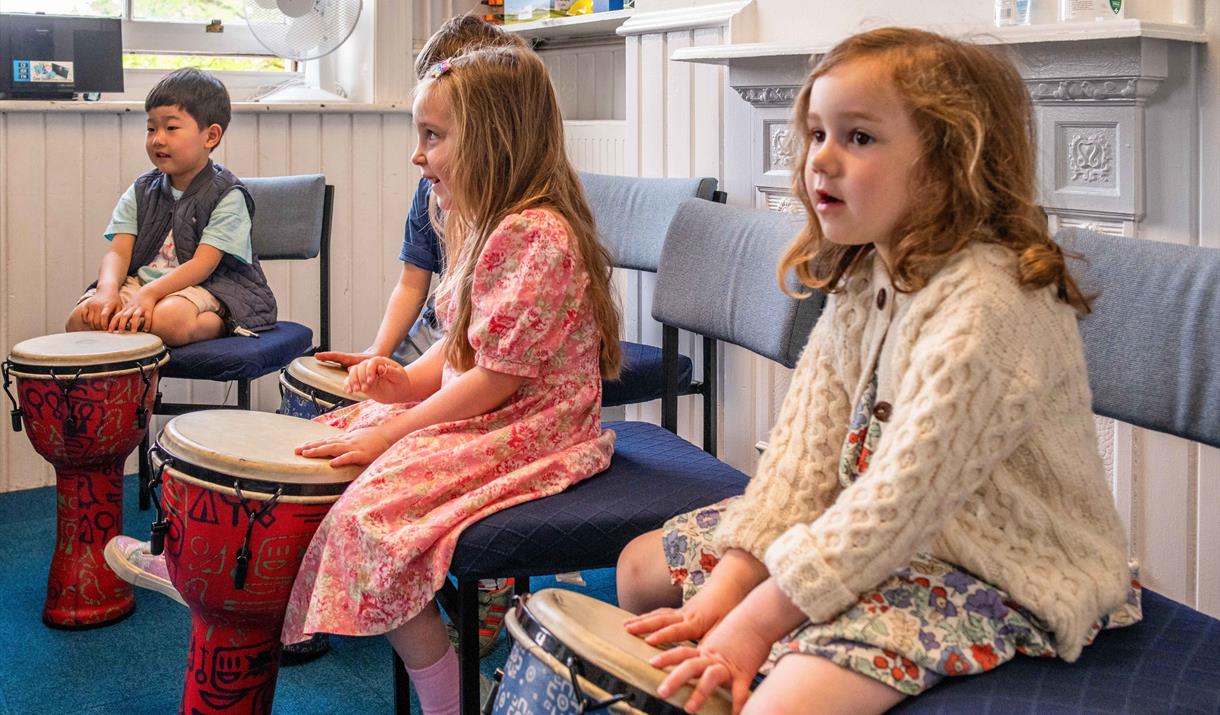 A fantastic opportunity to learn an instrument in supportive small groups following a tailored curriculum