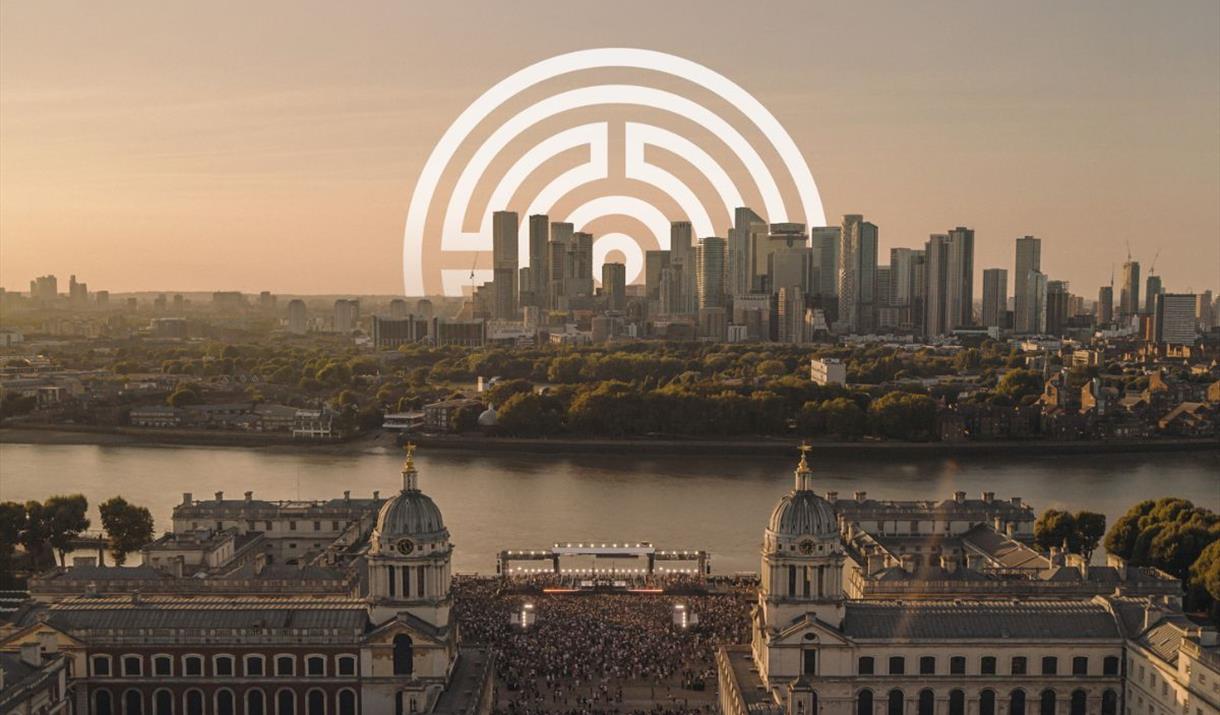"Labyrinth On The Thames" - a six date music series staged in the UNESCO World Heritage Site of Old Royal Naval College, Greenwich